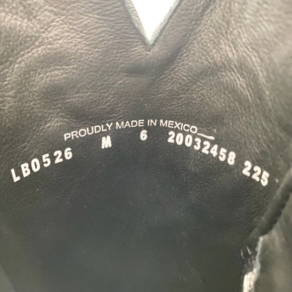 Lane SMOKESHOW Womens Cowboy Boots 6 Silver Western Cowgirl Mid Calf Pointed Toe - Picture 9 of 11